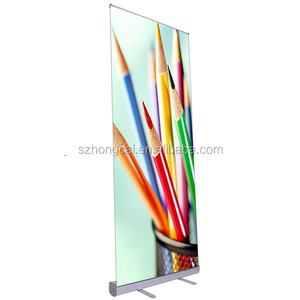 Roll up <span class=keywords><strong>Banner</strong></span> Stand Aluminio Barato Portable Display Frame Show - Product Image 2