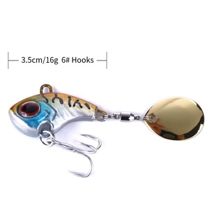 Señuelo de Pesca Giratorio Mini VIB de Metal para Hielo, 9g, 14g, 16g, 21g, para Pesca Jigging en Ríos y Lagos - ¡Venta Caliente! - Product Image 5