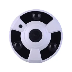 Kablosuz Wifi IP Kamera 1.7 MM Lens HD 360 derece balıkgözü panoramik kamera