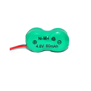 Lot de piles rechargeables nimh, 4.8V, 80mAh, 4.8v, nimh,, produits électroniques