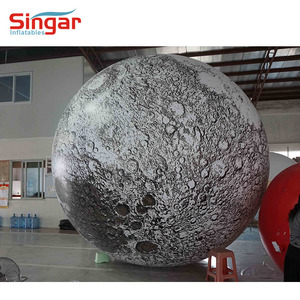 Globo Gigante Inflable de Helio con Forma de Luna, Modelo de Planeta para Decoración Científica - Product Image 1