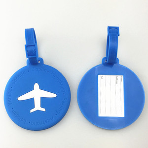 Etiqueta de seguridad con logotipo personalizado en relieve para viaje, avión, equipaje, equipaje, goma suave de pvc, novedad - Product Image 4