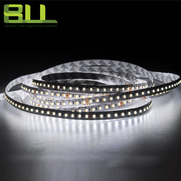 High Lumens 24v 3014 IP20 Dual Color Led Strips 240LEDs 3000K 4000K 6500K Each Meter UL Certificated LED Light