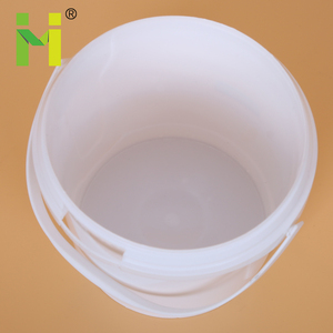 Plastic Honey <strong>Bucket</strong> with Handle 1kg 1.5l 1000 Ml 1L Hot Sale Plastic <strong>White</strong> Round Shape Yogurt <strong>Bucket</strong> - Product Image 4
