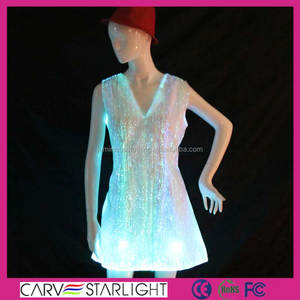 Led leuchtende glow in <span class=keywords><strong>the</strong></span> dark dance-kleid für mädchen - Product Image 2