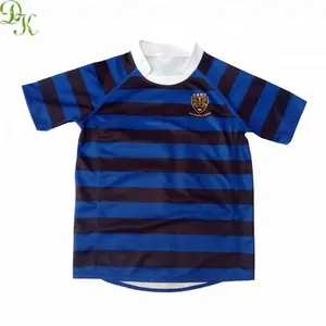 Grosir Desain Disublimasikan rugby jersey pola anda sendiri