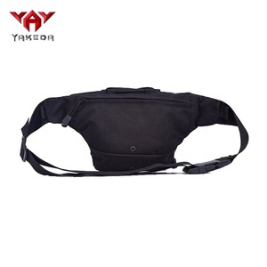 Yakeda Tactical Style Polyester Sport Hiking Waterproof <strong>Small</strong> Waist Sling <strong>Bag</strong> <strong>Bum</strong> <strong>Bag</strong> Unisex EDC Black Fanny Pack Men Waist <strong>Bags</strong> - Product Image 3