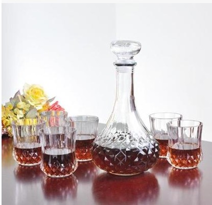 Hot sale eco-friendly wine glass set wine decanter set