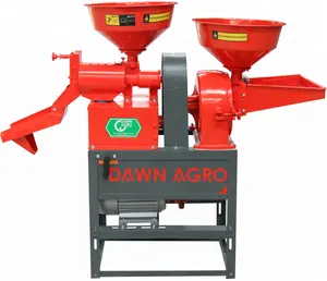 DAWN AGRO Portable Combined Rice Mill Machine with Flour Mill Machine