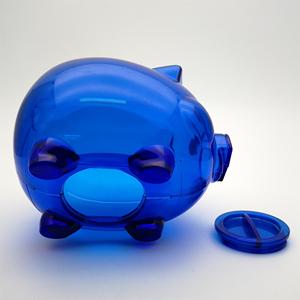 Salvadanaio in Plastica di Buona Qualità, Trasparente o Solido, con Serratura per Bambini, Vendita all'Ingrosso - Product Image 6