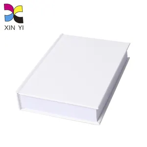 Decorative Book High Quality Custom A4 A5 Hardback Book Printing Decorative White Blank Hardcover Books