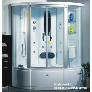 Salle de douche à vapeur multifonctionnelle, livraison gratuite, baignoire à vapeur avec TV et bluetooth - Product Image 2