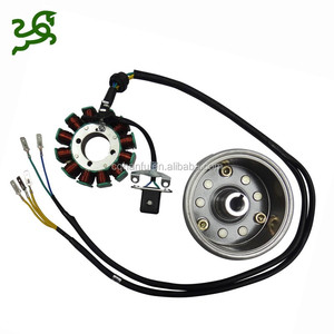 Pièces de <span class=keywords><strong>moto</strong></span> CG125 CG150 Bobine de stator magnétique à 12 pôles avec rotor de volant d'inertie - Product Image 2