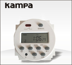 Minuteur programmable numérique Kampa CN101A 16A 220VAC DC 12V avec écran LCD pour chargeur <span class=keywords><strong>de</strong></span> batterie - Product Image 1
