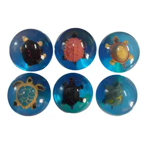 Gravim 3D Figure Animal Inside Rubber High Bouncing Ball