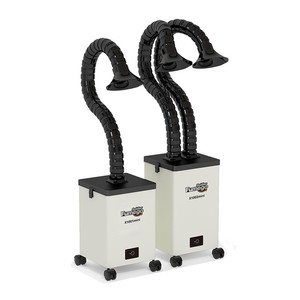 80W 전력과 2 덕트가있는 공기 정화 흡수 솔더 흄 추출기 뷰티 살롱 - Product Image 4