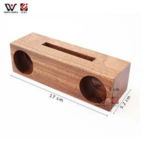 Portable En Bois Haut-Parleur Usine <span class=keywords><strong>Prix</strong></span>, bon Son Système Amplificateur Bois Haut-Parleur pour Téléphone portable - Product Image 5