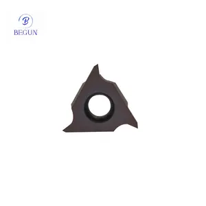 Máy Tiện Cnc Threading Tungsten Carbide Carbide Quay Chèn GBA43R200-R1.0 GBA43R250-R1.25 GBA43R300-R1.5 GBA43R400-R2.0