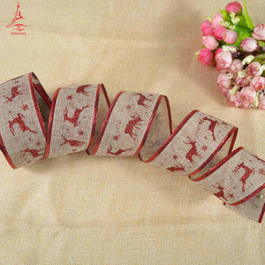Nastro in Lino con Glitter per Matrimoni e Feste, Nastro Metallico per Natale, Vendita all'Ingrosso - Product Image 5