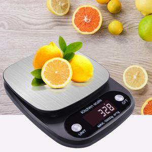 패션 디자인 스테인레스 스틸 10kg/1g 디지털 주방 규모 - Product Image 4