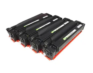 Cartouche de Toner pour imprimante laser HP M252 M257, couleur, compatible avec les modèles CF400A, CF401A, CF402A, CF403A, 201A