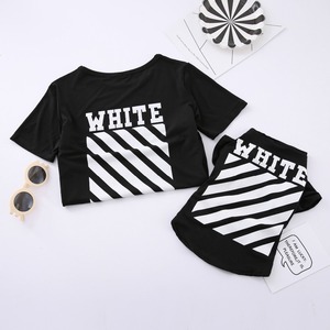 <strong>Funny</strong> Summer Cotton T-Shirts Wholesale Logo Customize Matching Dog and Owner <strong>Clothes</strong> - Product Image 1
