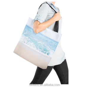 Luce estiva blu moda <span class=keywords><strong>mare</strong></span> canvas beach bag - Product Image 2