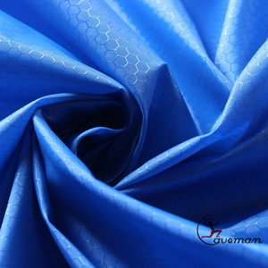Tissu en taffetas de polyester bleu PA Coating Football Dobby Ripstop 210T (échantillon gratuit) - Product Image 3