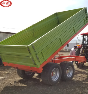 Automatische kippen traktor bauernhof anhänger von China - Product Image 3