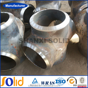 <span class=keywords><strong>Alta</strong></span> Presión sin soldadura Cruz tee antes <span class=keywords><strong>tratamiento</strong></span> superficial con doble V extremos - Product Image 4