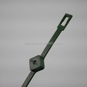 Support mural en plastique vert RAPITECH GT013-01 pour plantes, 14 cm de long x 1,8 cm de large, pour attache de plantes - Product Image 5