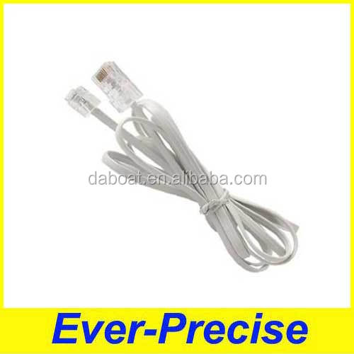 Exportación cable Telefónico RJ11 6P4C RJ45 Cable de red 8P8C Conector Plug