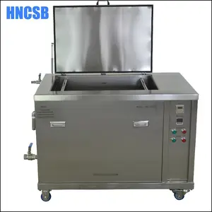 Heavy duty ultrasonic cleaning machine for auto parts cylinder head cleaner