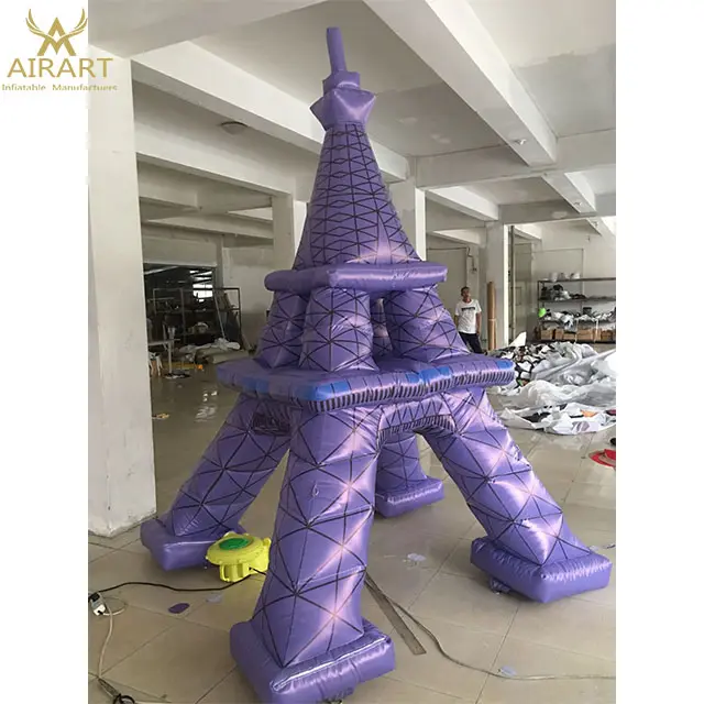 Inflatable Eiffel Tower Huge Advertising Balloon Giant Inflatable Building Structure