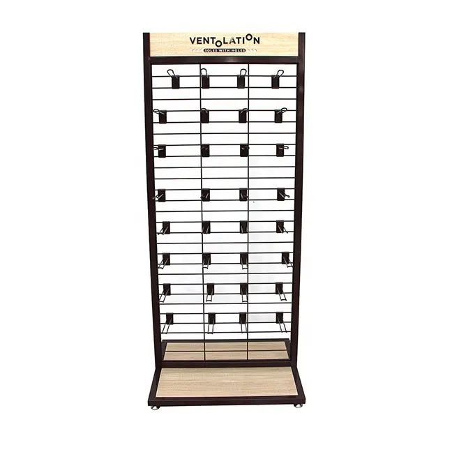Hat Stand New Promotion OEM Shopping Mall Stackable Metal Hat Display Stand China Factory