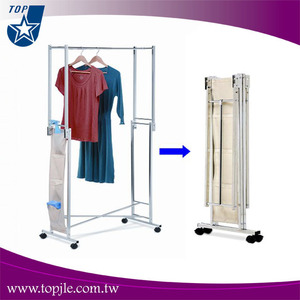 Perchero de metal de un solo carril extensible - Product Image 5