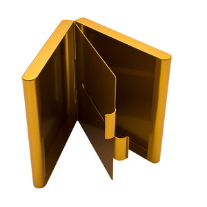 Hộp Đựng Thuốc Lá <span class=keywords><strong>2</strong></span> Ngăn Tùy Chỉnh Bán Chạy Nhất Hộp Kim Loại + Hộp Đựng Thuốc Lá Nhôm Chứa Đầy Vàng Cá Nhân - Product Image 6