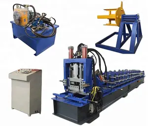 Makina C/Z/U aşık rulo şekillendirme makineleri inşaat makinesi çelik çerçeve ve aşık makinesi 10-20m/dak 16-20m/dak 1.5-3.0mm