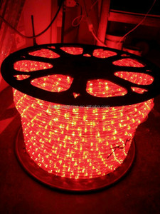 Round 2 Wires Led <strong>Rope</strong> <strong>Light</strong> Red Color - Product Image 2