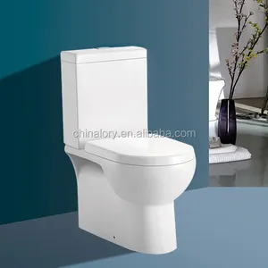 2022 Hot Nieuwe Ontwerp Goedkope Prijs Westerse Stijl Badkamer Toilet Seat Keramiek P-Trap Washdown Een Stuk Wc