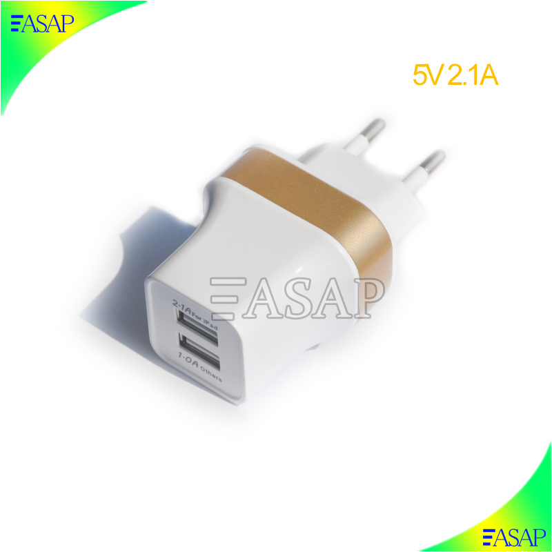 10 Вт USB адаптер, 5 В 3.1A USB адаптер, ес дюбеля адаптер