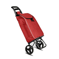 Sac de courses pliable portable à poignée manuelle Gimi, sac de courses pour personnes âgées, sac de courses Aldi de haute qualité avec logo