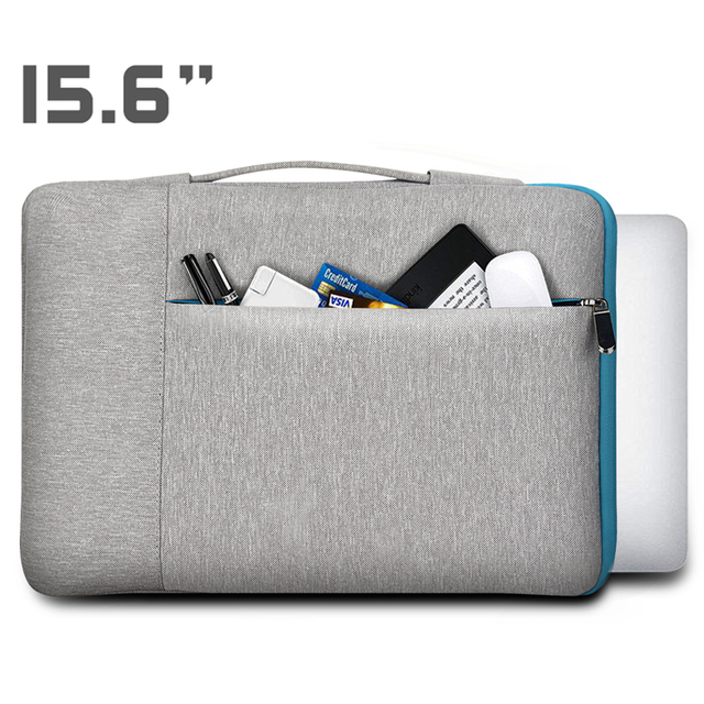 Waterproof Notebook Carrying Briefcase Protective Macbook Tablet iPad Bag Case for Tab 11 12 13 14 & 15.6 Made Durable Polyester
