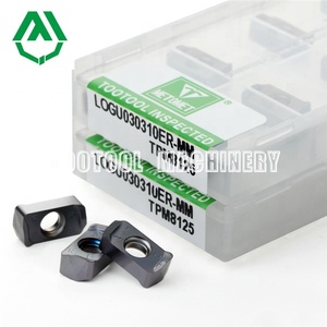 Carbure haute alimentation outil de fraisage insert LOGU030310ER-GM, CNC outils de coupe en carbure pour haute alimentation fraise - Product Image 4