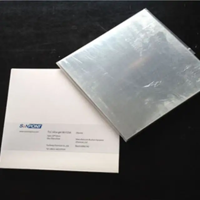 SANPONT Analysis & Purification Aluminum TLC Plate Silica Gel 60 F254 20*20センチメートル