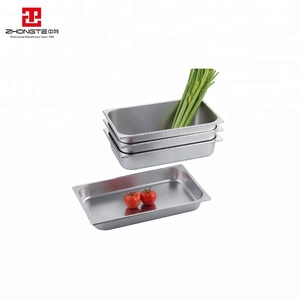 Zhongte usato <span class=keywords><strong>attrezzature</strong></span> <span class=keywords><strong>per</strong></span> la <span class=keywords><strong>ristorazione</strong></span> <span class=keywords><strong>per</strong></span> la vendita di cibo in acciaio inox hotel pan in acciaio inox GN pan gastronorm contenitore pan - Product Image 4
