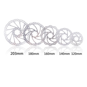 Rotor de Freio a Disco ZTTO 120/140/160/180/203mm em Aço Inoxidável para Bicicletas de Estrada, Bicicletas Infantis e BMX - Product Image 3