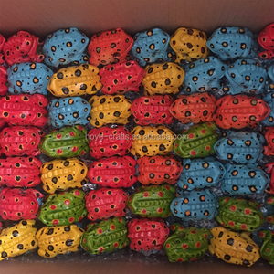 Tayland oyma el sanatları renkli ahşap kurbağa oyuncak - Product Image 1