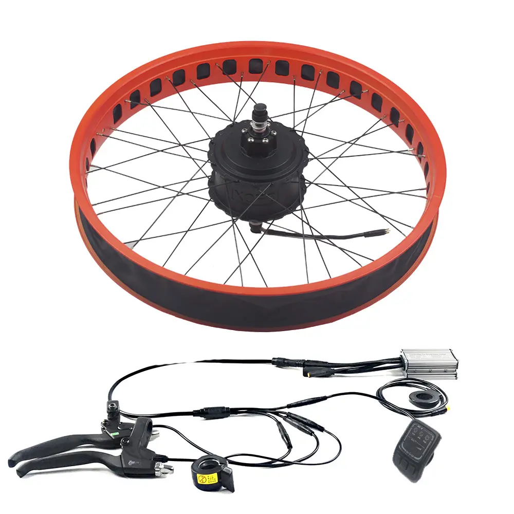 Aro gordura 48V 750w motor do cubo da bicicleta elétrica kit de conversão para a venda com à prova d' água