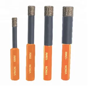 Premium Dry Diamond Tile Drill Bit with wax filled